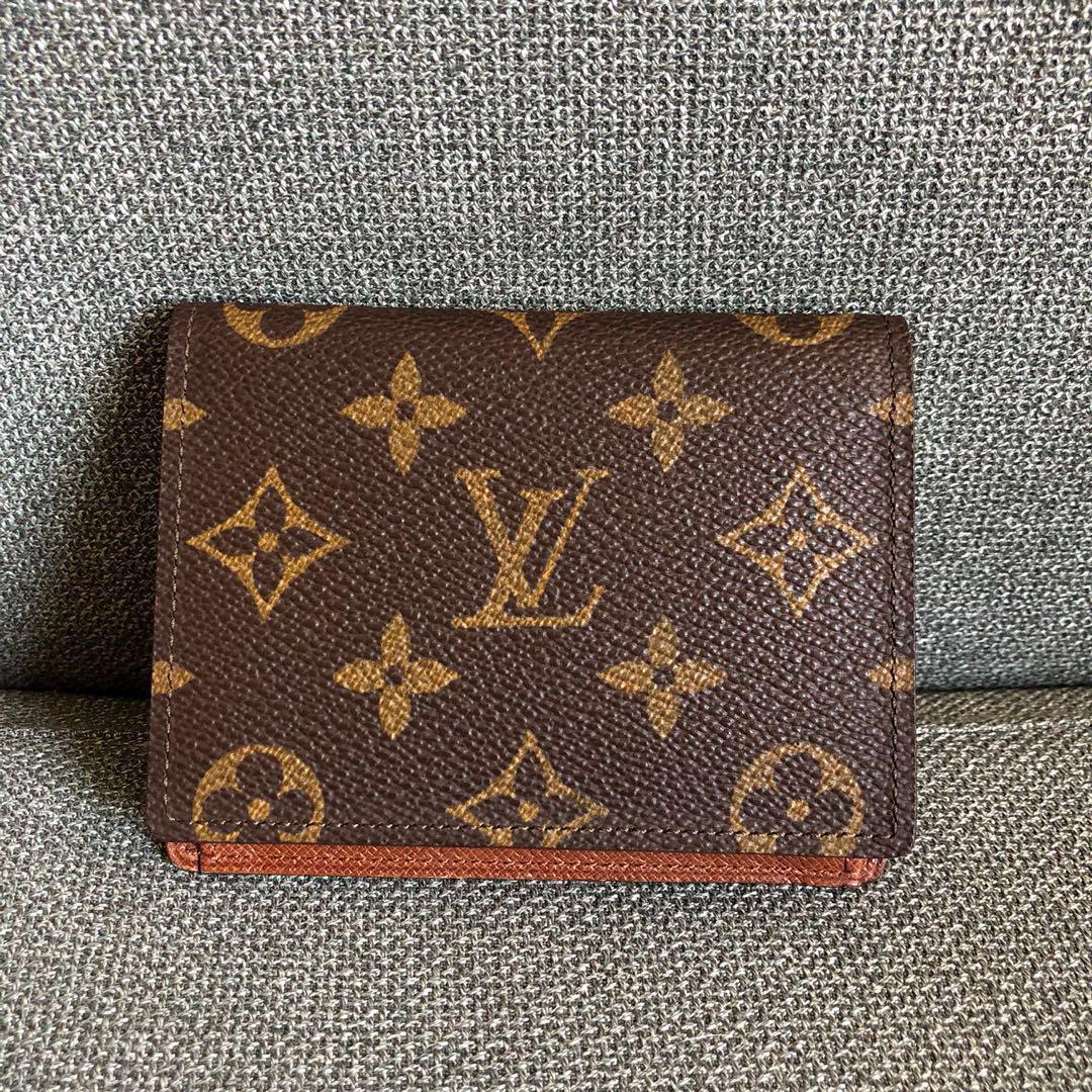 Authentic Louis Vuitton Monogram Slim Card/ I.D holder Wallet, Luxury, Bags  & Wallets on Carousell