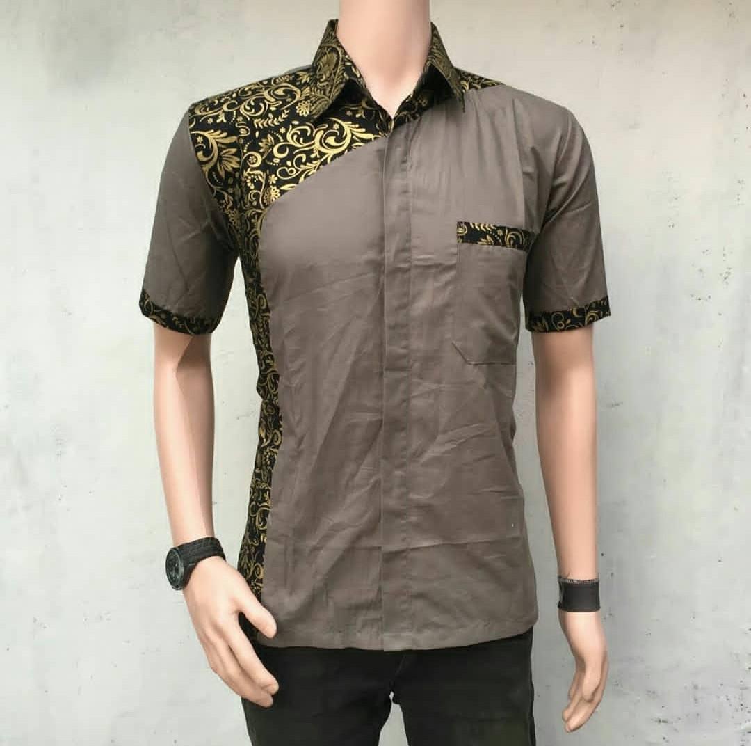  Baju Seragam Batik Pria Kemeja Batik Baju Kerja Murah 