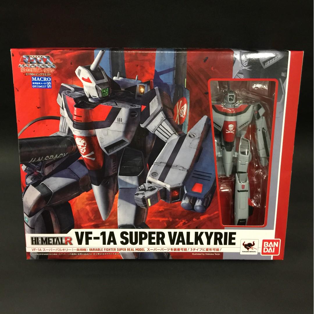 Bandai Hi Metal R Vf 1a Super Valkyrie Hikaru Ichijo Custom Toys Games Bricks Figurines On Carousell