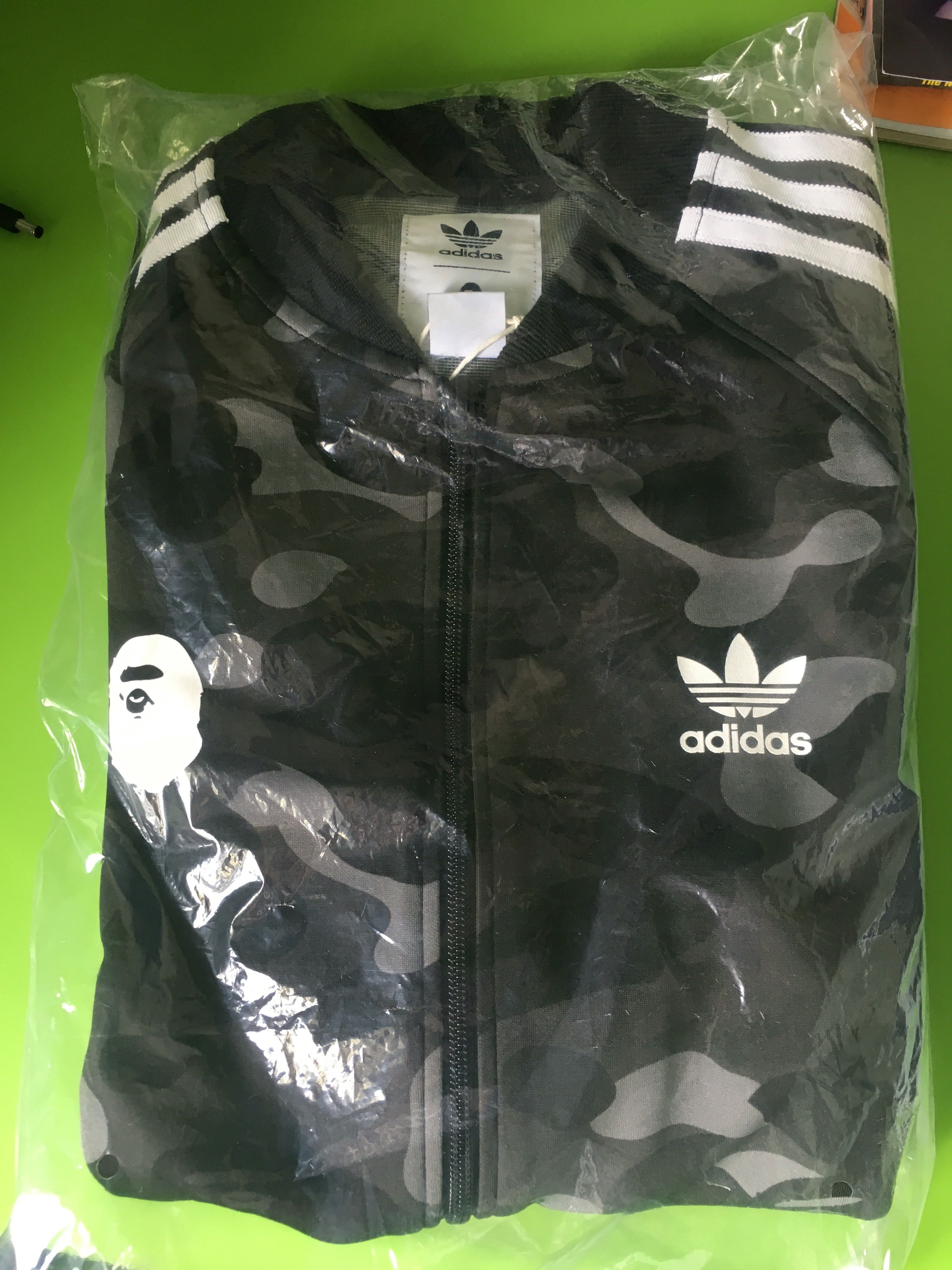 Bape x Adidas Jacket Men s Fashion Tops Sets Hoodies on Carousell