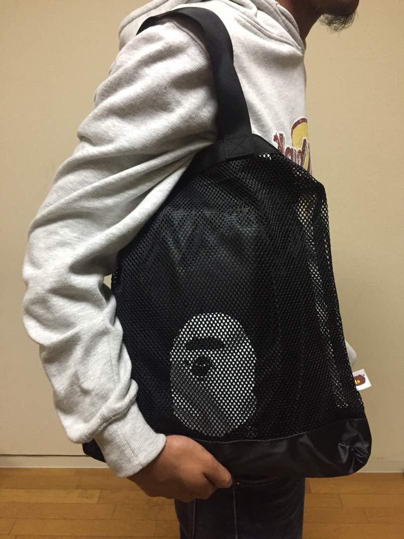 Bathing Ape Mesh Shoulder Bag