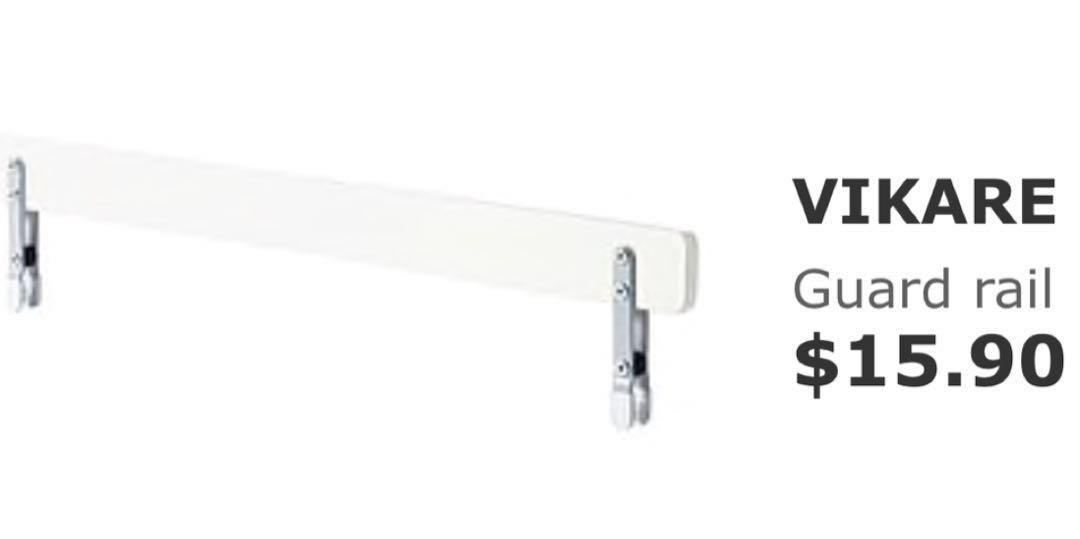 Bed frame guard rails, Furniture & Home Living, Home Decor, Frames