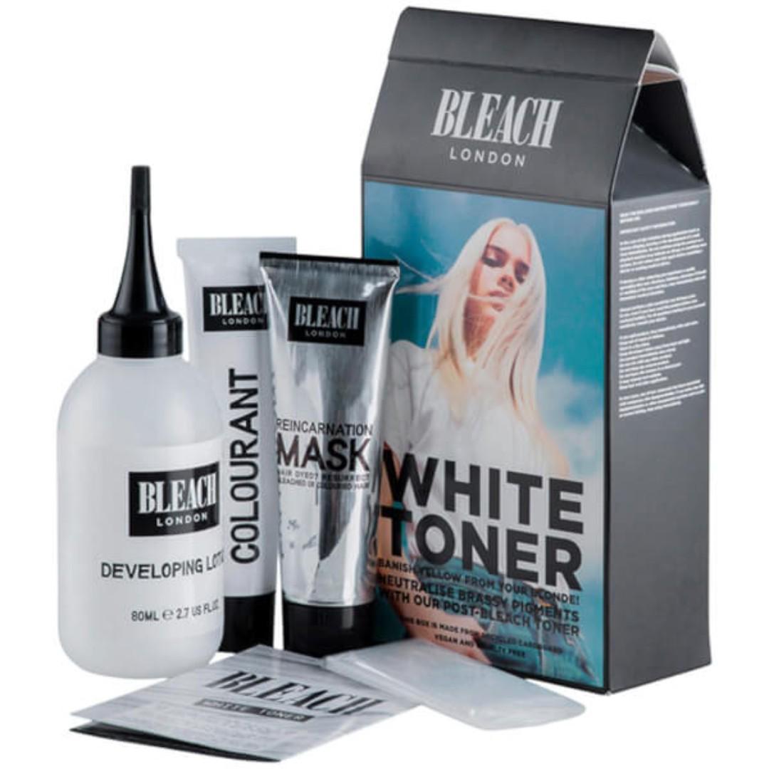 Bleach London White Toner Kit Health Beauty Hair Care On Carousell