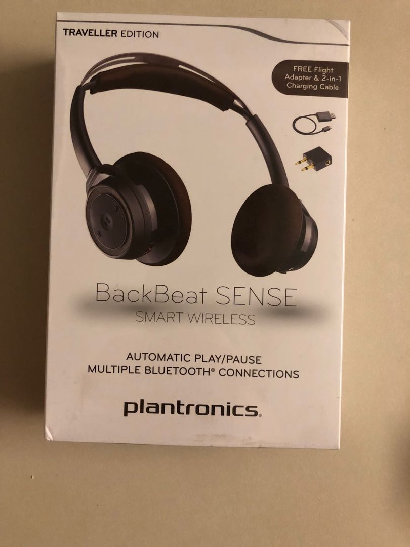 plantronics backbeat sense wireless headphones
