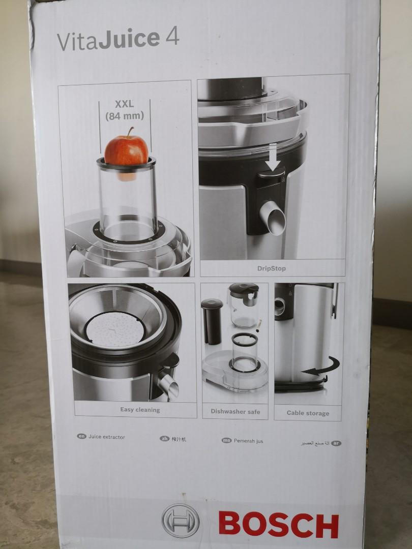 Bosch Vita Juice 4 TV Home Appliances Kitchen Appliances Juicers Blenders Grinders on Carousell
