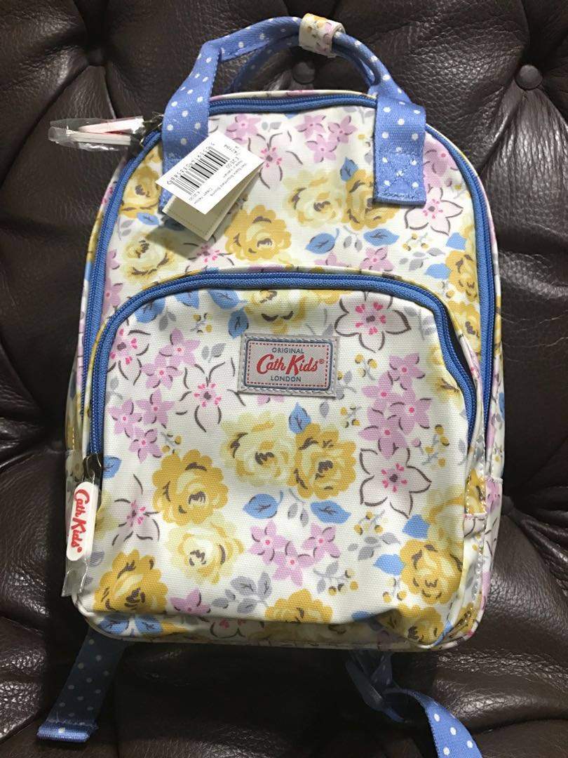 Brand new Authentic Cath Kidston medium Bloomfield blooms kids medium backpack Babies Kids Babies Kids Fashion on Carousell