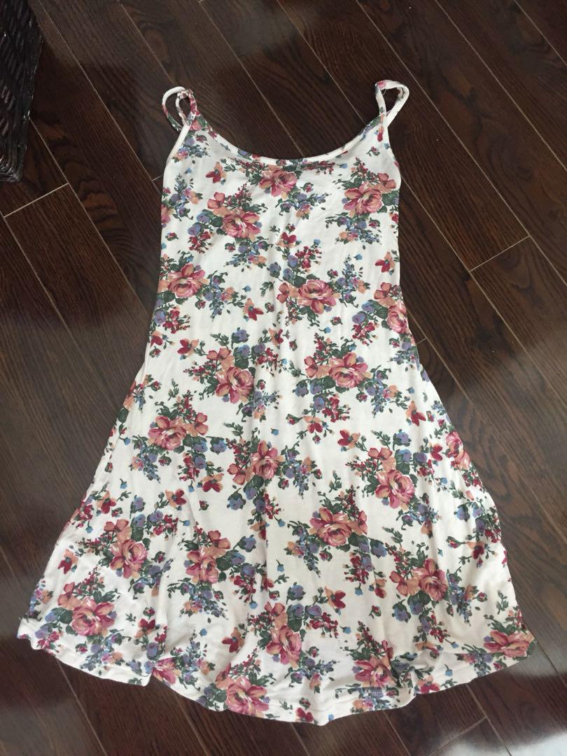 Brandy melville floral top dress