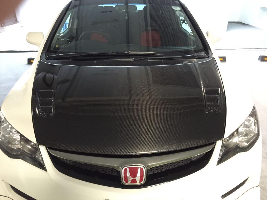 Carbon Fibre Mugen Rr Replica Bonnet For Honda Civic Fd1 2 Or 4 Everything Else On Carousell Carbon Fibre Mugen Rr Replica Bonnet For Honda Civic Fd1 2 Or 4 Everything Else On Carousell
