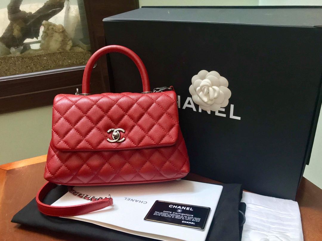 Chanel coco 9.5 mini, Luxury, Bags