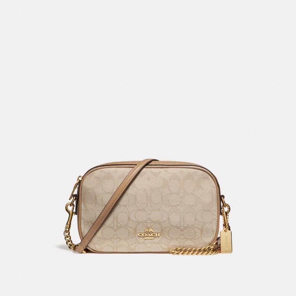 Coach Bag Isla Chain Crossbody in Signature Jacquard Women s Fashion Bags Wallets Cross body Bags on Carousell