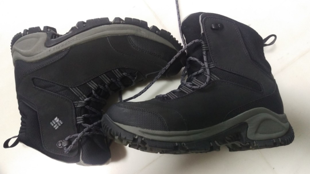 COLUMBIA BACKRAMP WOMEN S BLACK WATERPROOF WINTER BOOTS YL5309 010
