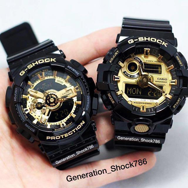 New Couple Set Gshock Unisex Diver Sports Watch 100 Original Authentic Casio G Shock Ga 110gb 1adr Ga 710gb 1adr Ga 700 1a Ga 110 1a Series Luxury Watches On Carousell
