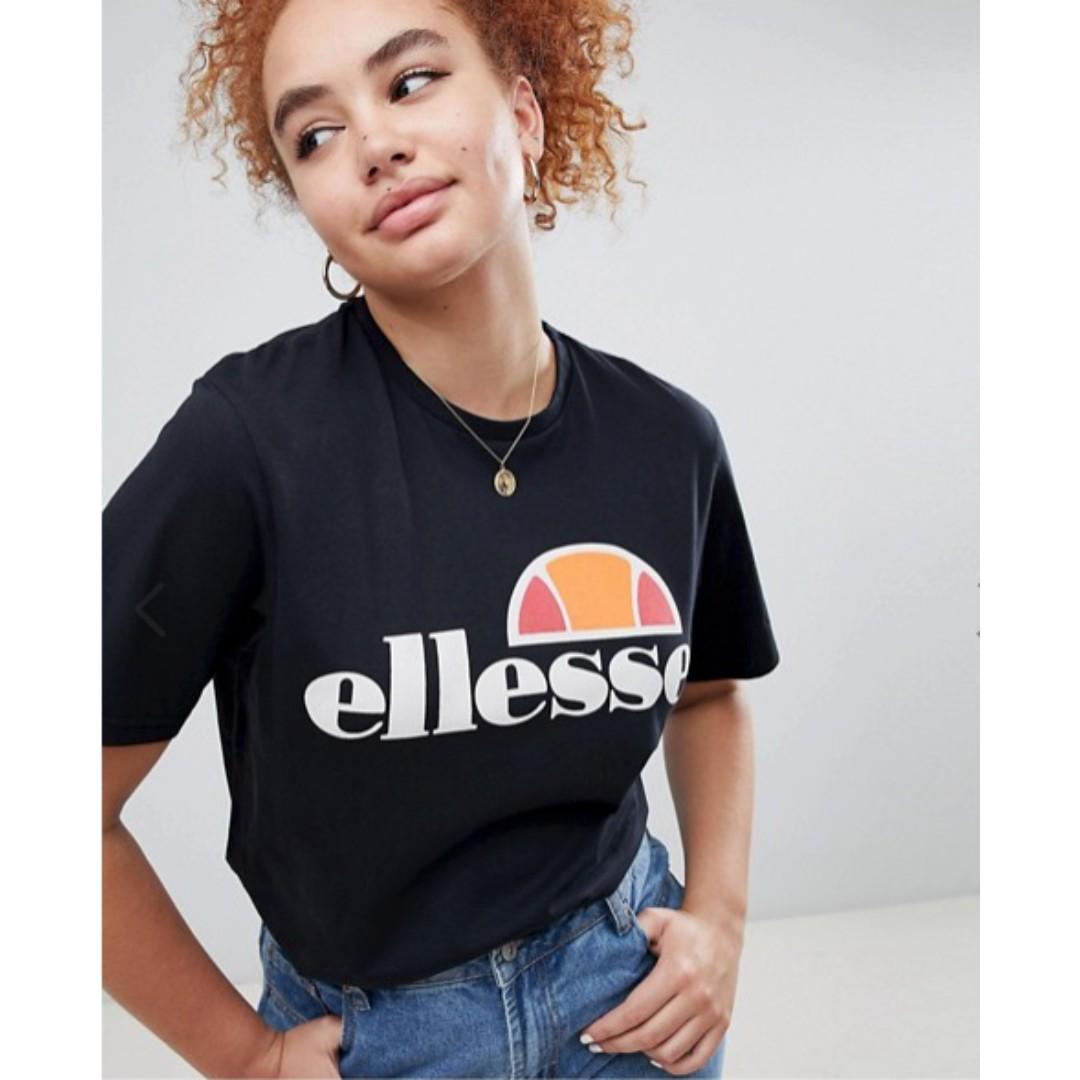 Ellesse boyfriend t-shirt with chest 