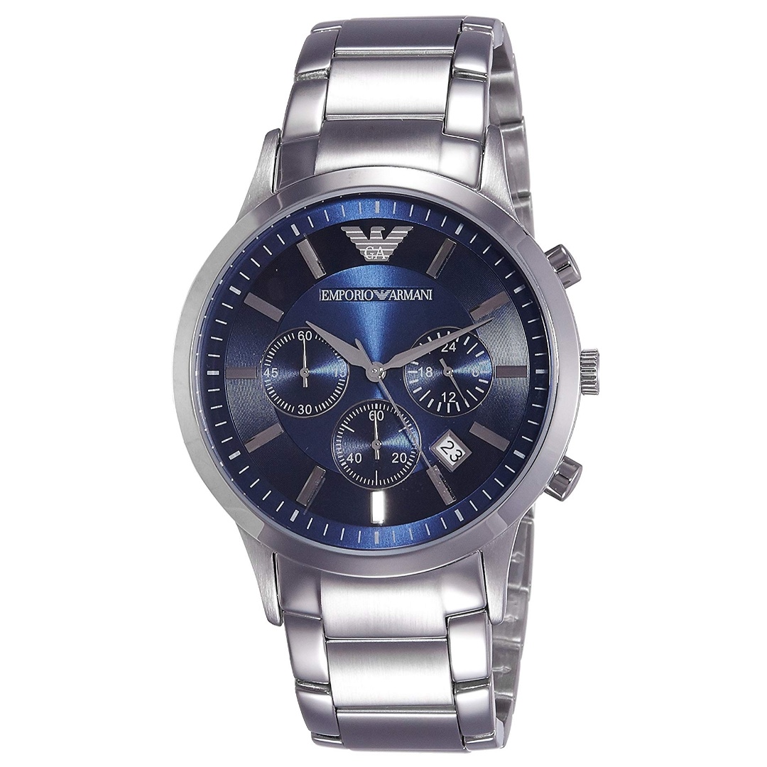 emporio armani classic chronograph watch