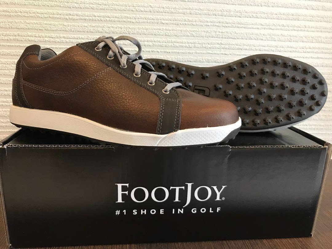 Footjoy Contour Casual Spikeless Men S Golf Shoes Men S Fashion