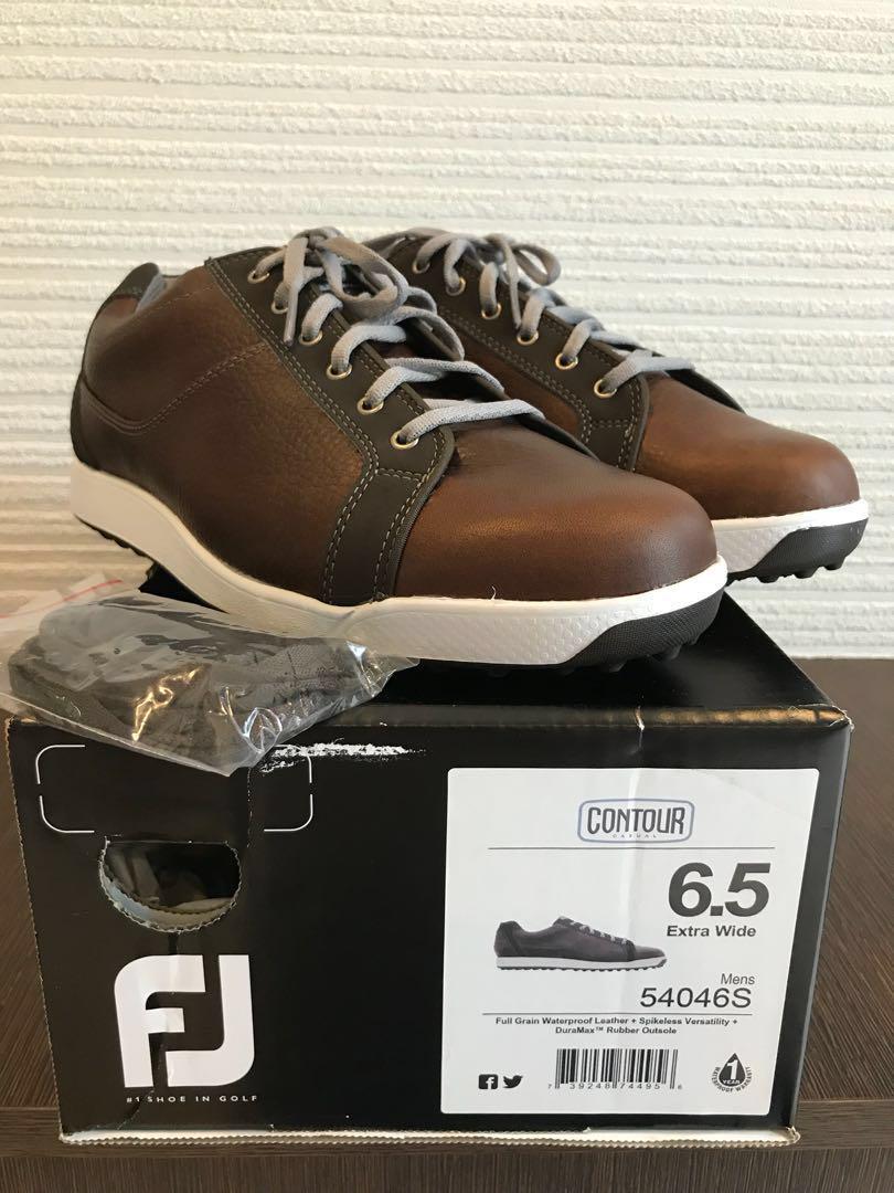 footjoy contour casual spikeless golf shoes