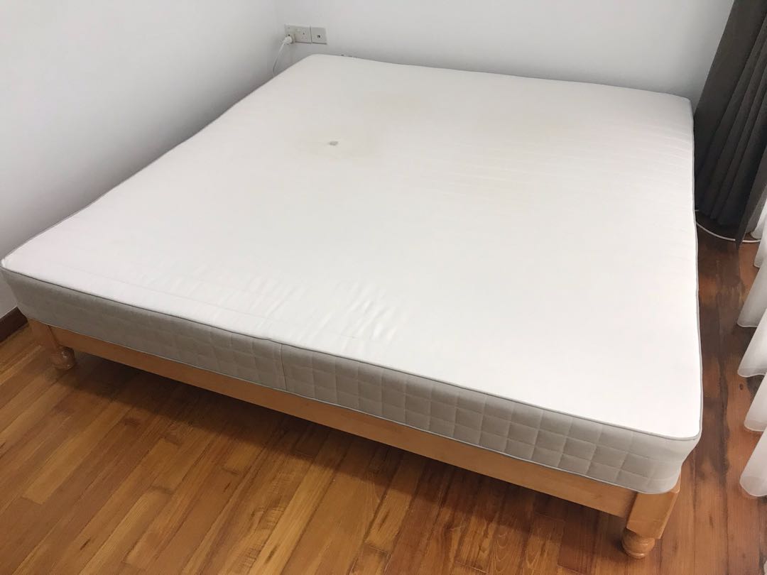 Ikea hafslo shop king size mattress