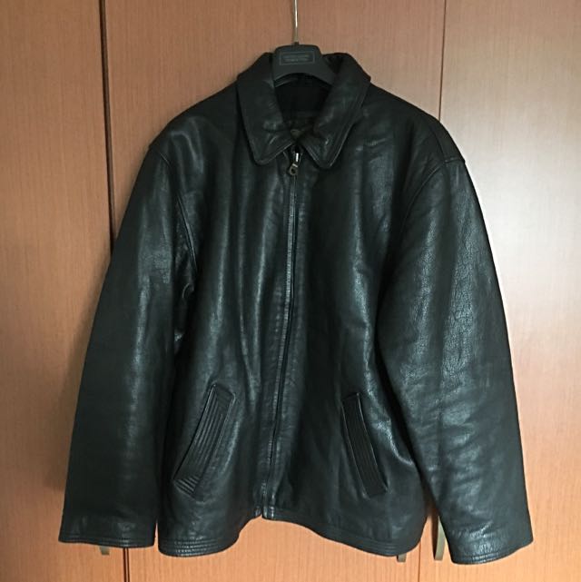 Heavy Leather Jacket Men S Fashion Clothes On Carou Photo