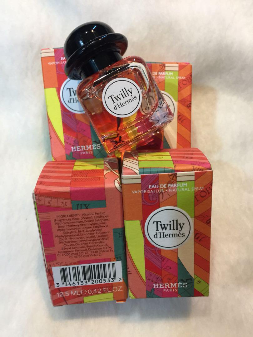 Hermes twilly 12.5ml spray Beauty Personal Care Fragrance