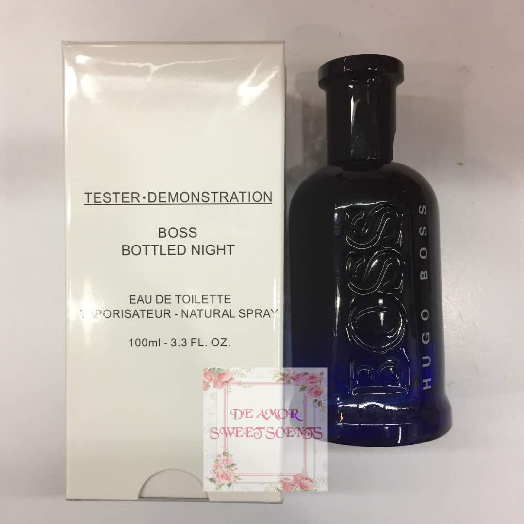 hugo boss night tester