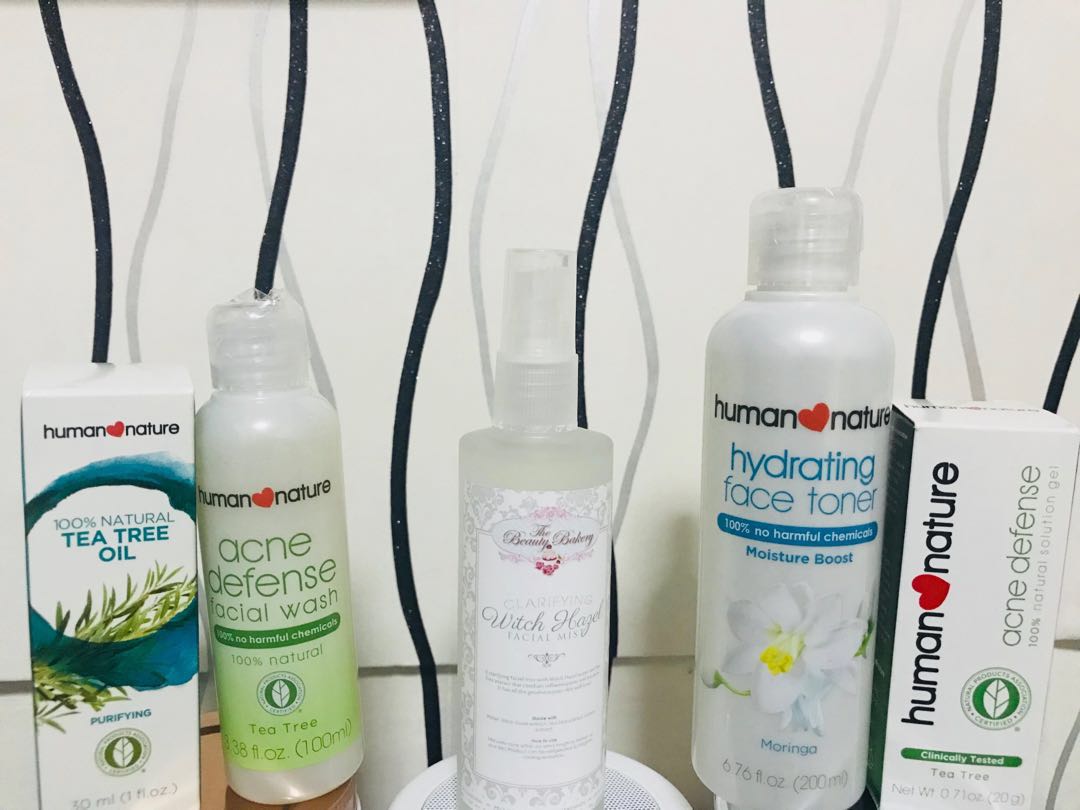 human nature skin care routine