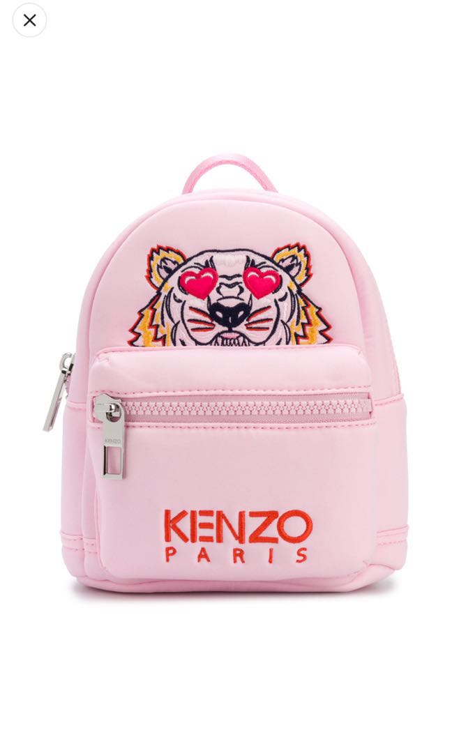 kenzo mini backpack pink