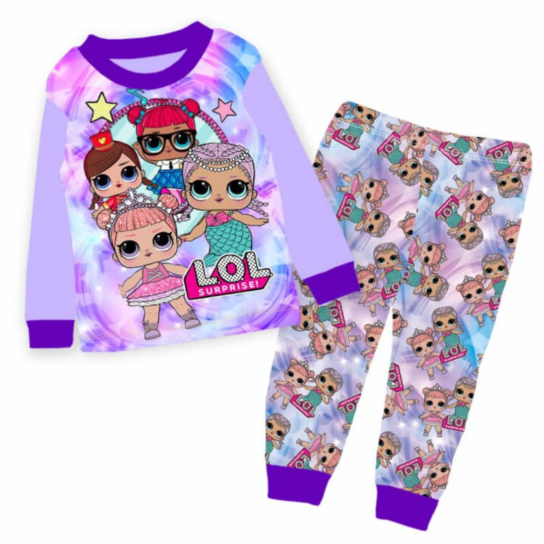 Instock Lol Dolls Sleep Wear Set Babies Kids Girls Apparel 4
