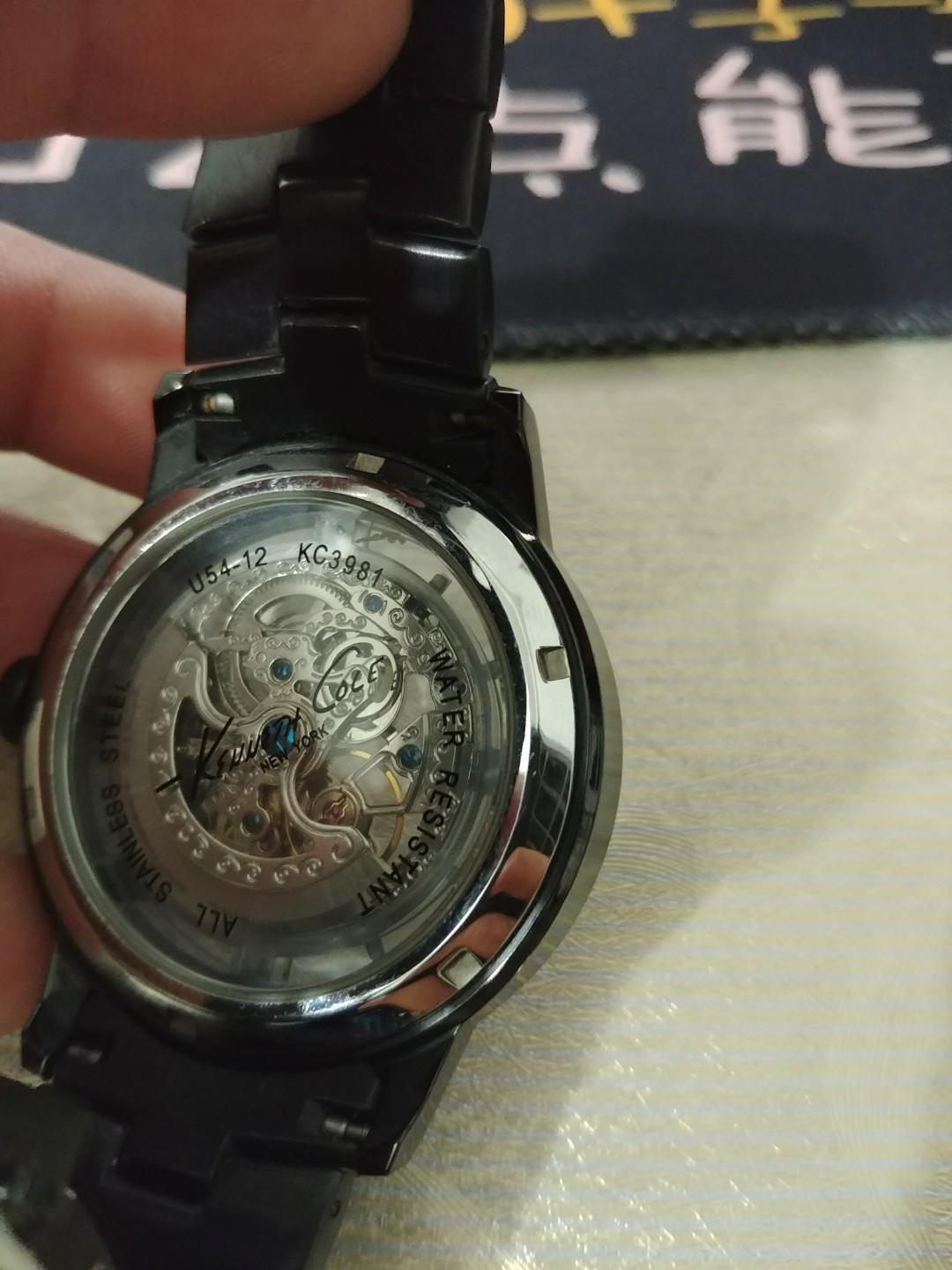 Kenneth Cole Automatic Skeleton Dial Men s Watch KC3981