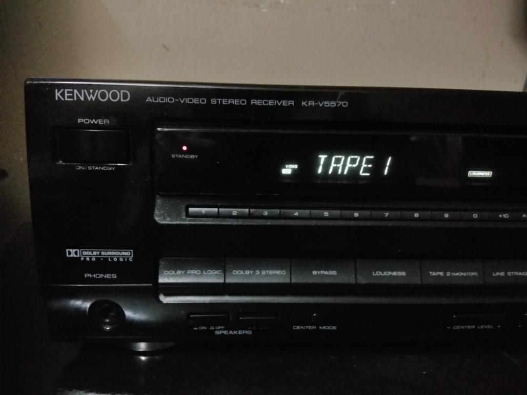 Kenwood receiver KRV5570, Audio, Portable Audio Accessories on Carousell