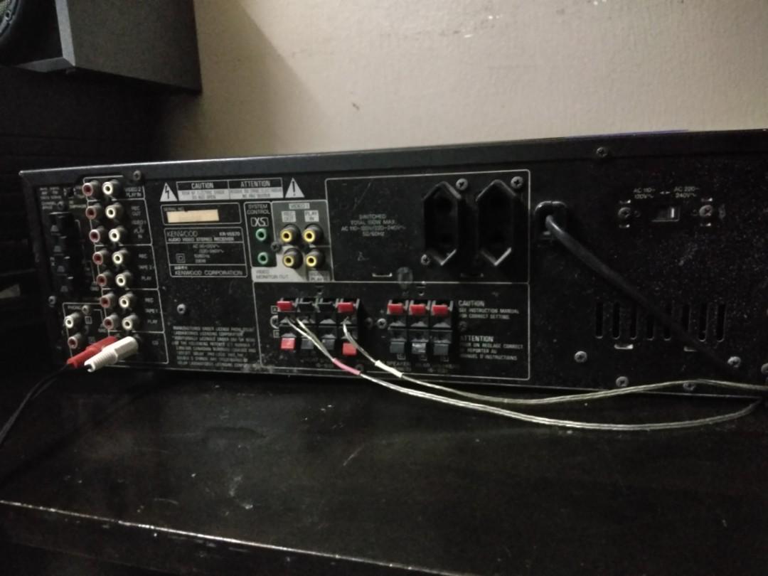 Kenwood receiver KRV5570, Audio, Portable Audio Accessories on Carousell