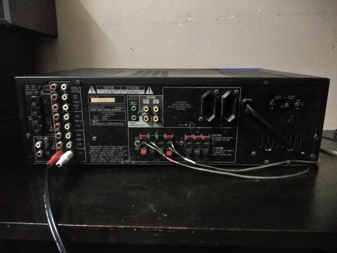 Kenwood receiver KRV5570, Audio, Portable Audio Accessories on Carousell