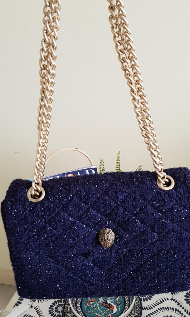 Kurt geiger navy bag new arrivals