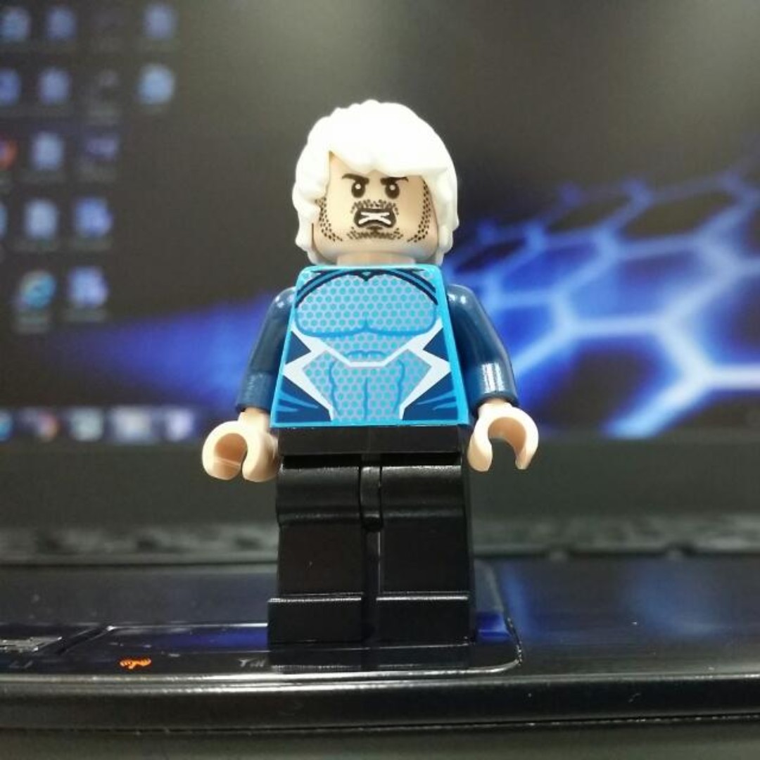 Lego 76041 Marvel Super Heroes Avengers Age Of Ultron Quicksilver Toys Games Bricks Figurines On Carousell
