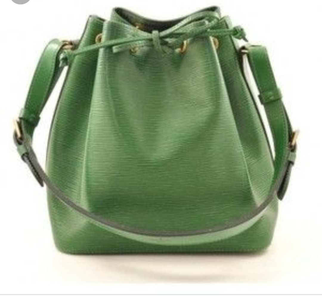 Shop for Louis Vuitton Green Epi Leather Noe GM Drawstring Shoulder Bag -  Shipped from USA