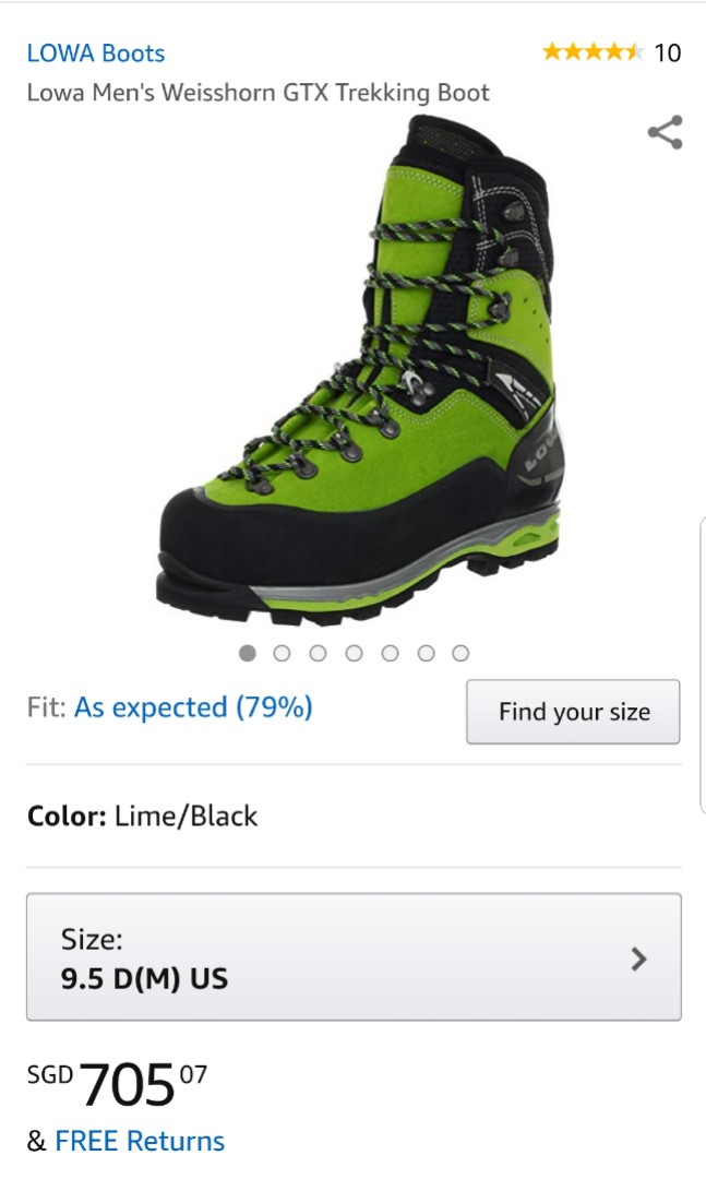 Lowa mens boots Clearance