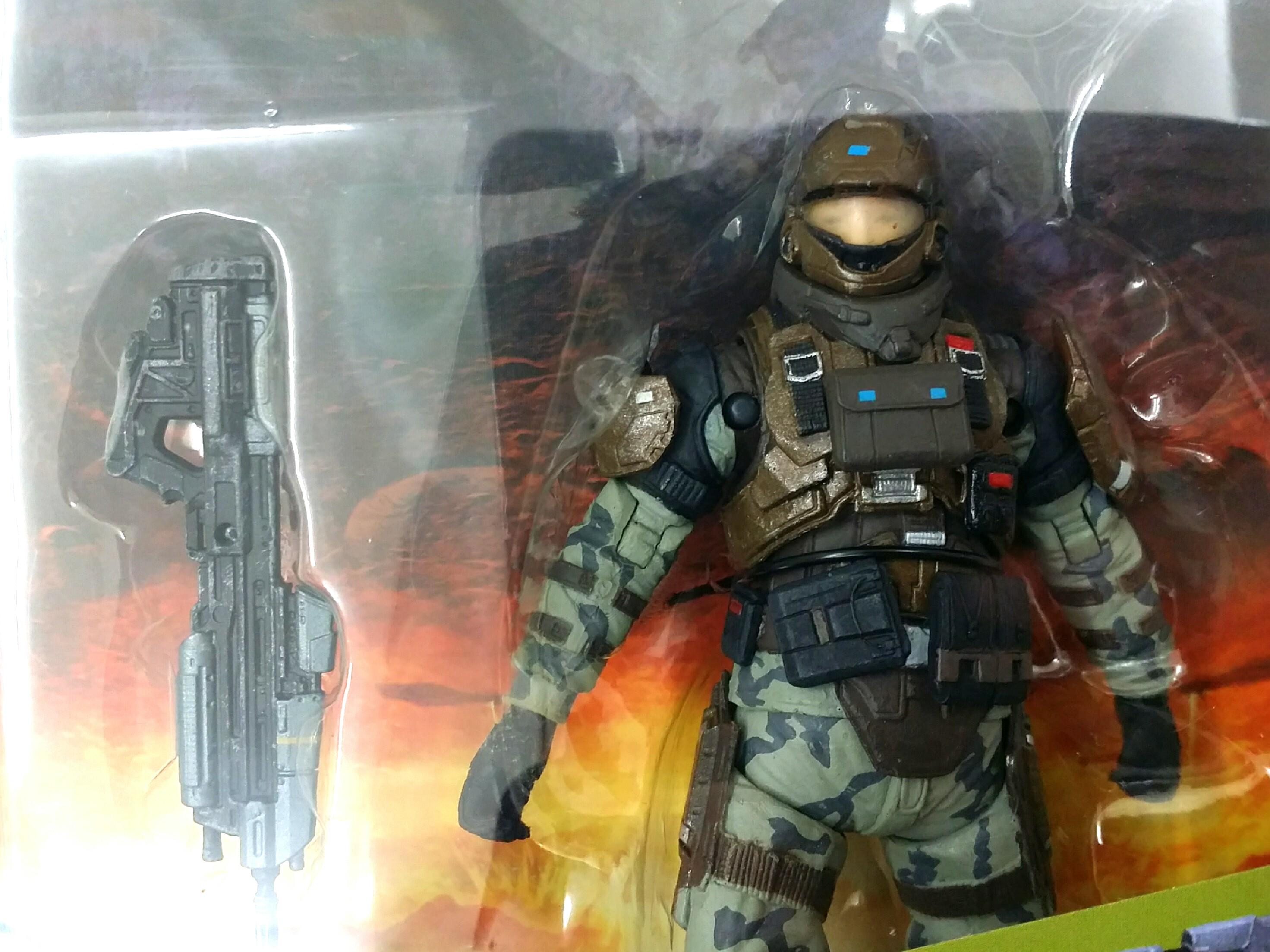 McFarlane Halo Reach Series 4 : UNSC Marine (Mint in sealed box) Rare ...