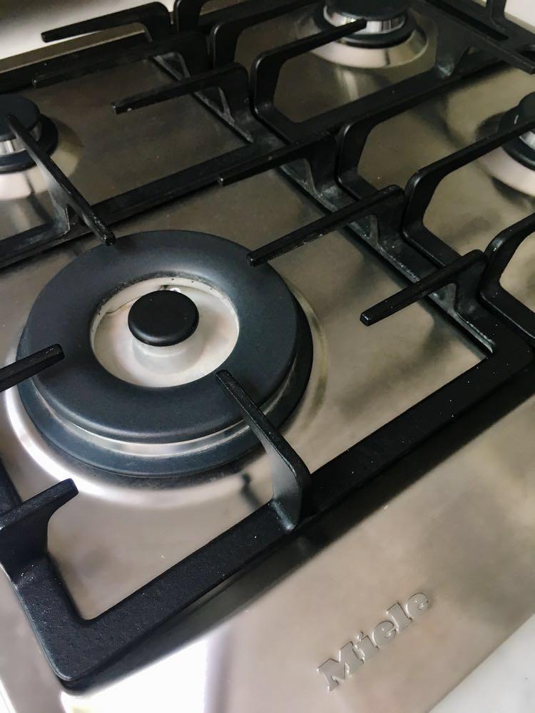 Miele Gas Hob (4 burners), TV & Home Appliances, Kitchen Appliances