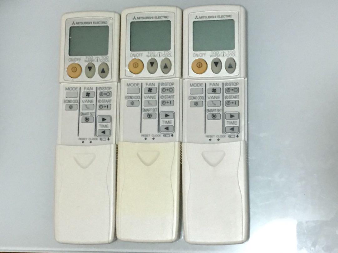 Mitsubishi Electric Aircon Remote Control Km09g Home Appliances Cooling Air Care On Carousell
