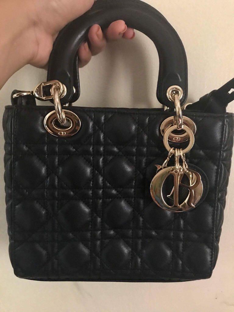 Christian Dior Saddle patent black bag second hand vintage  Lysis