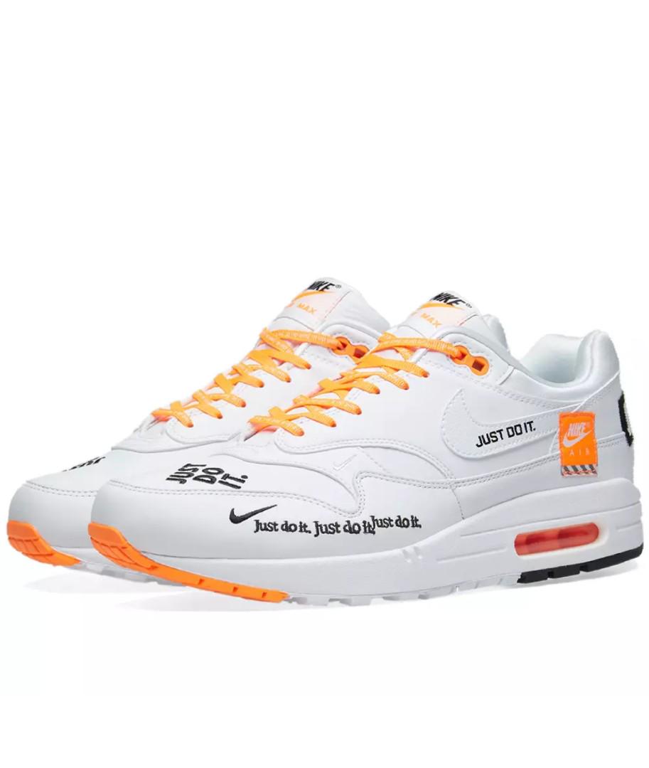 air max 1 just do it pack white