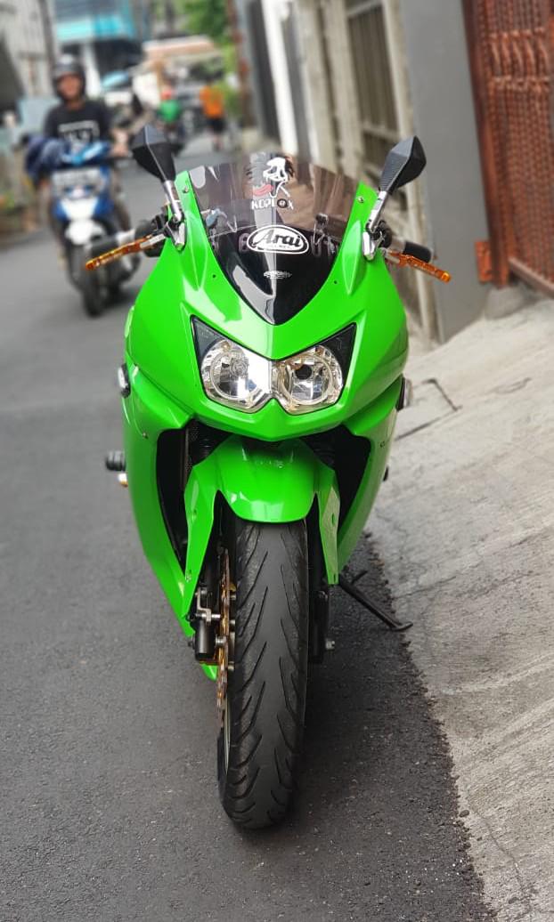 Ninja 250 Karbu Full modif mewah 2009 Surat lengkap, Motor di Carousell