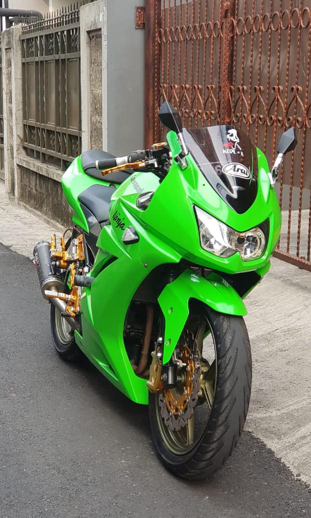 Ninja 250 Karbu Full modif mewah 2009 Surat lengkap, Motor di Carousell