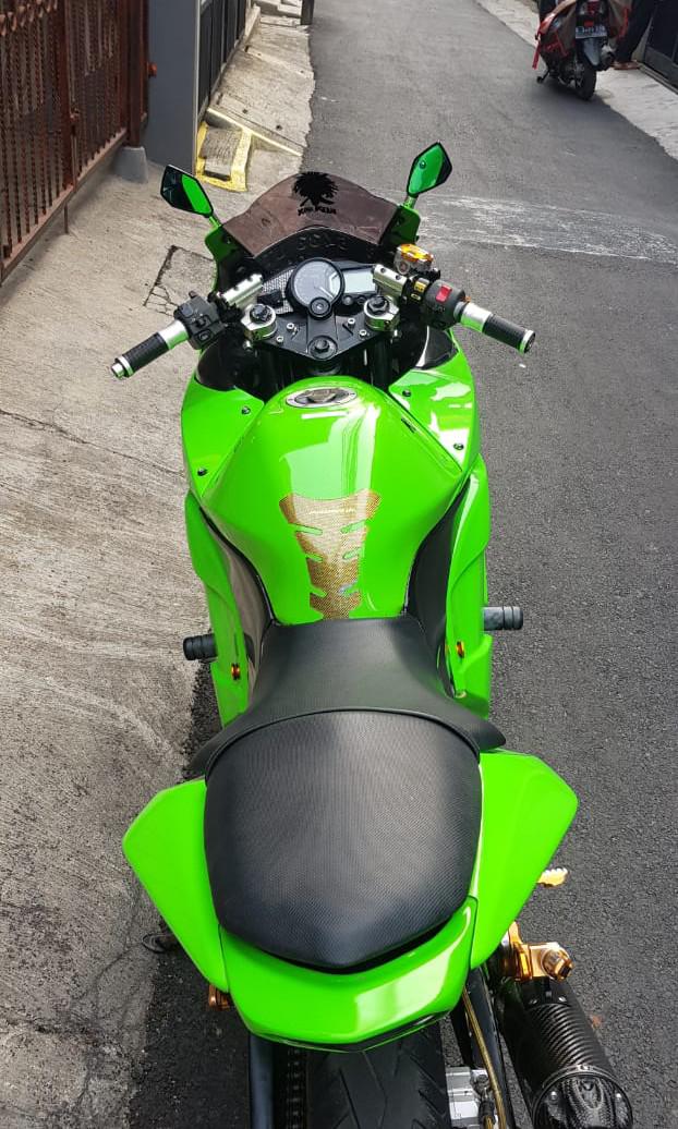 Ninja 250 Karbu Full modif mewah 2009 Surat lengkap, Motor di Carousell