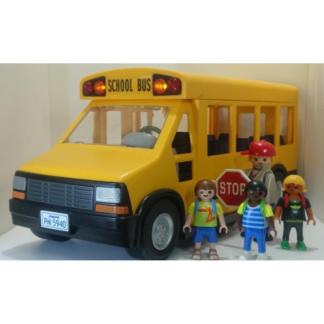 playmobil school bus 5680