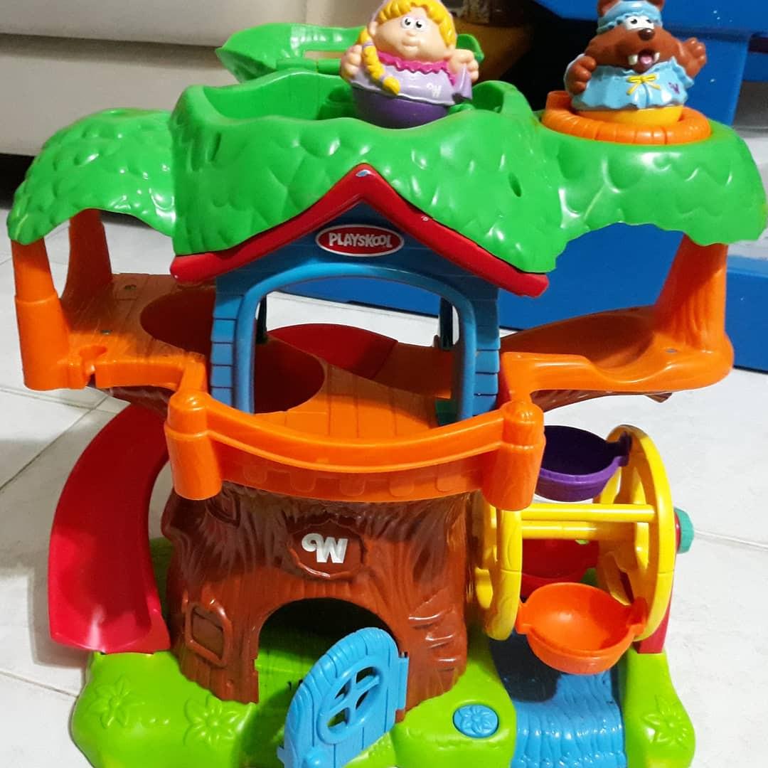 Playskool weebles treehouse deals