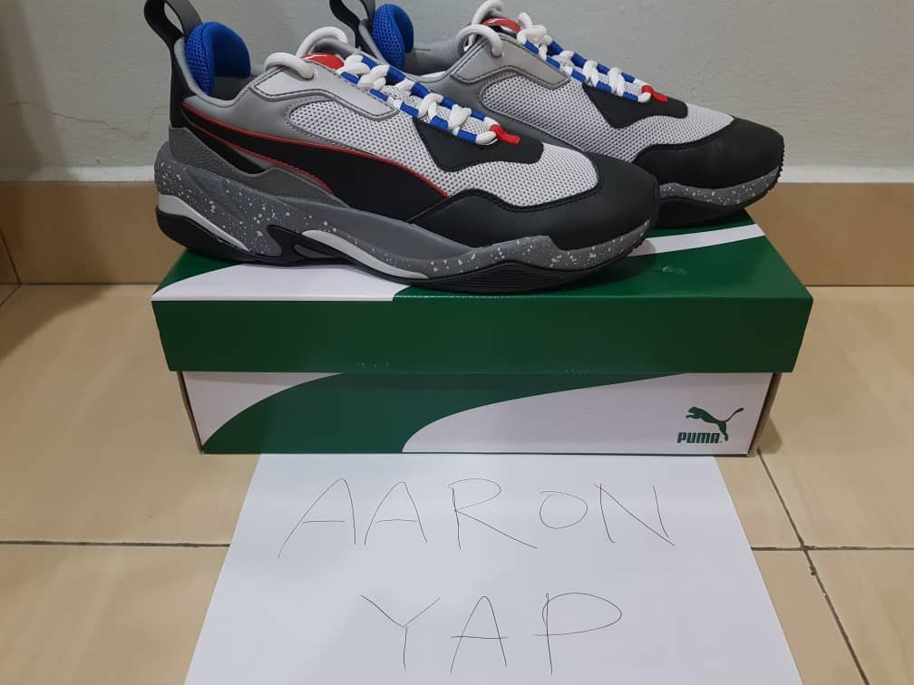 Puma thunder electric olive deals