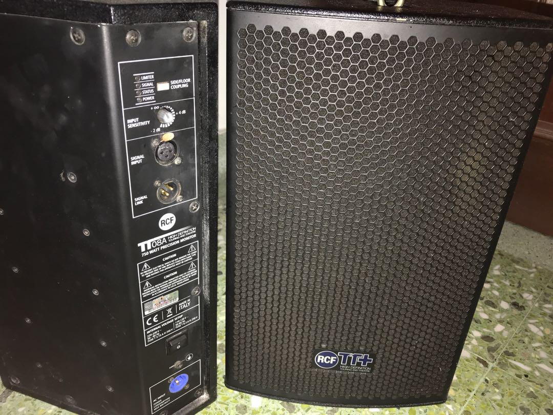 RCF-TT08, Audio, Other Audio Equipment on Carousell