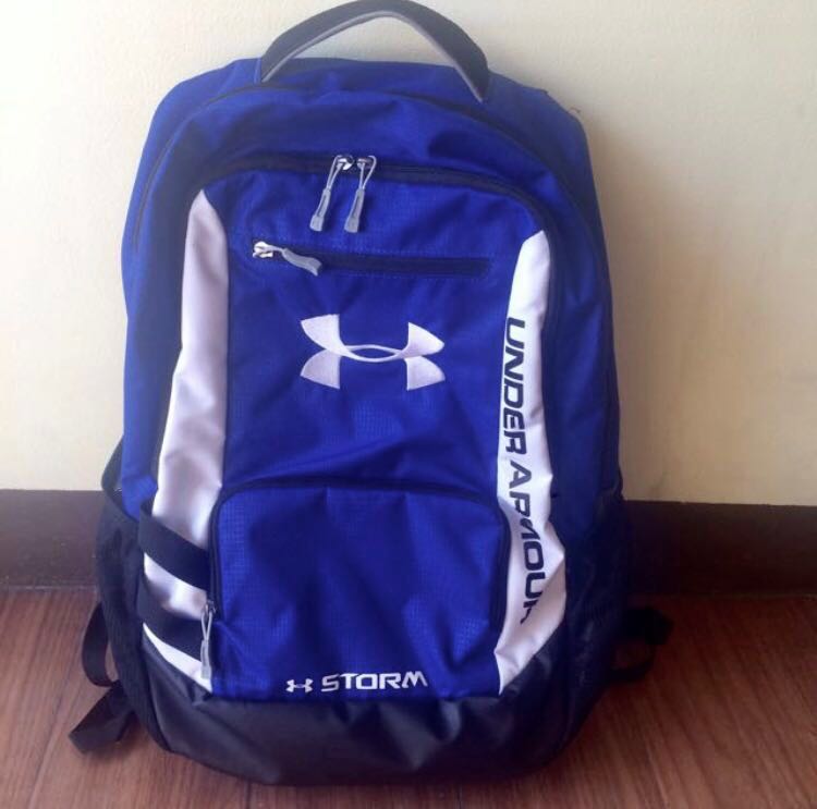 Under armour storm outlet recruit backpack blue