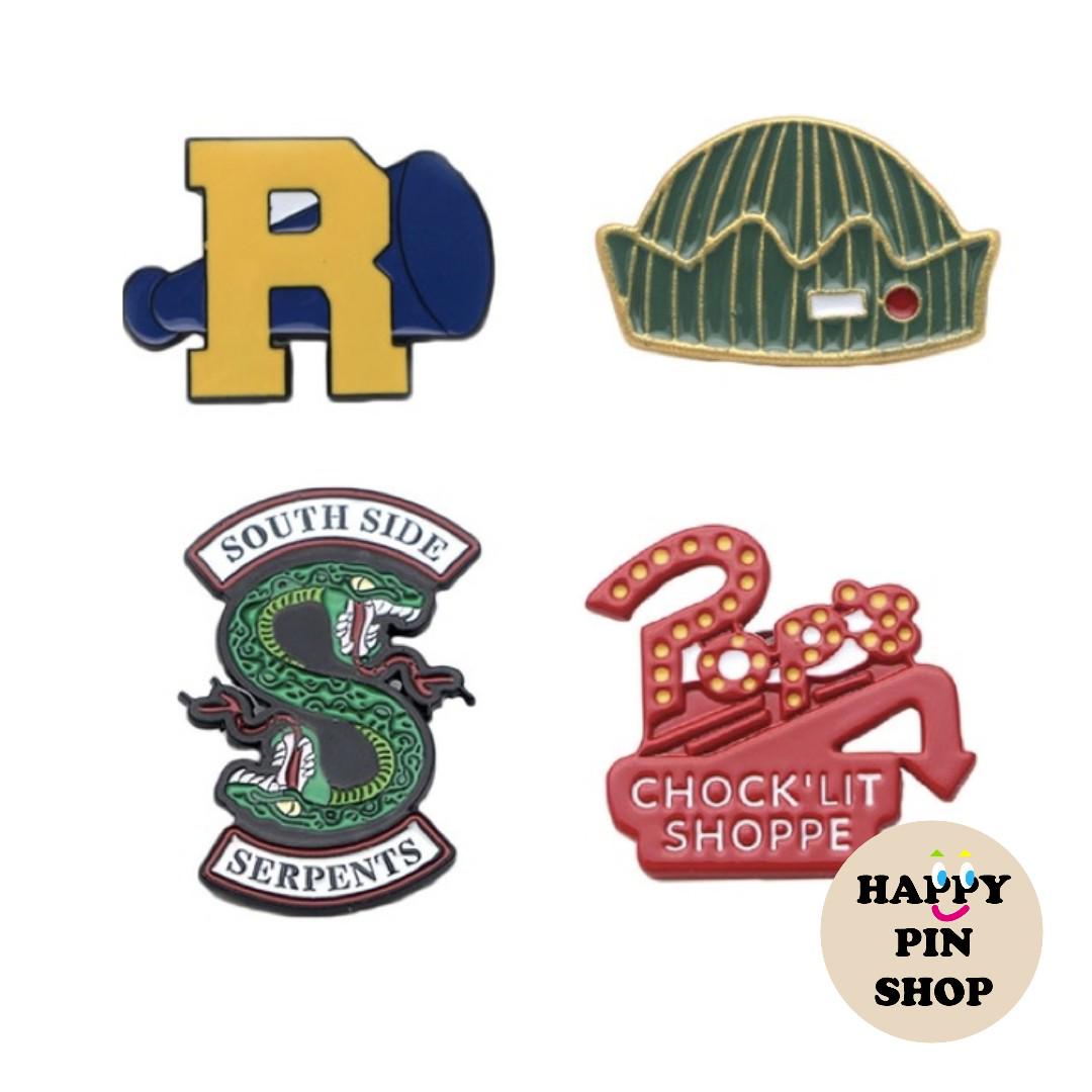 Riverdale Pop S Chock Lit Shoppe Enamel Pin Books Stationery Stationery On Carousell