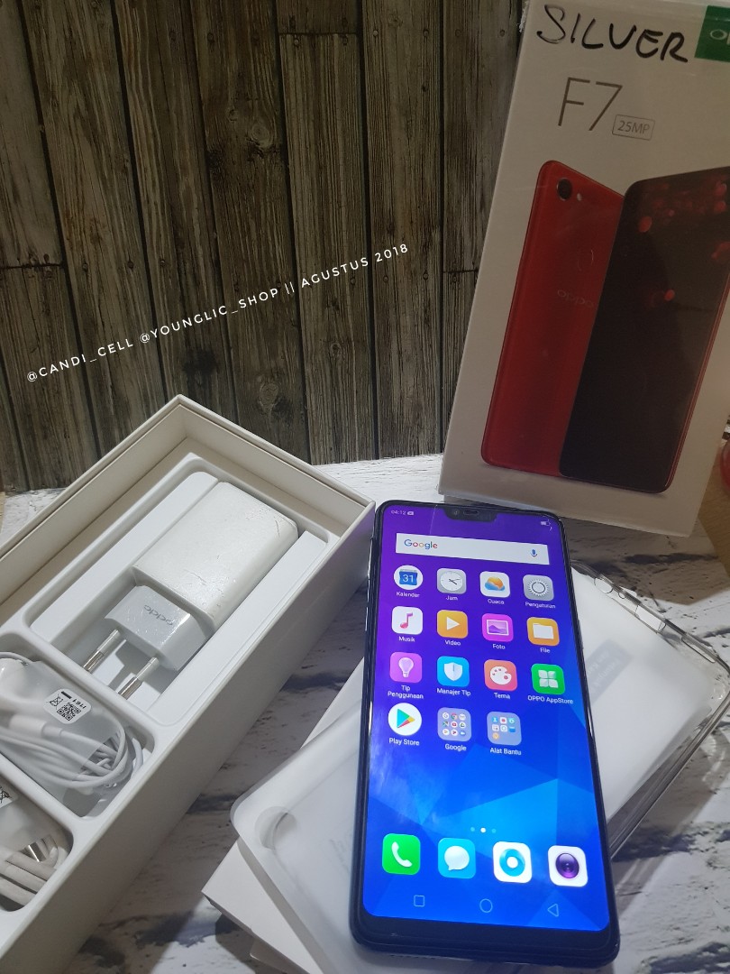 Second Oppo F7 4 64 Elektronik Lainnya Di Carousell